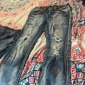 Rock Revival brand jeans.